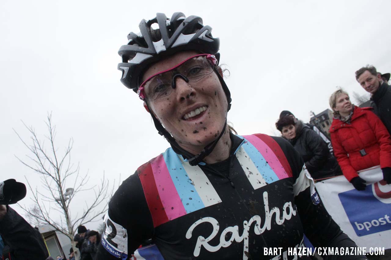 Gabriella Durrin (Rapha-Focus) was pleased with her seventh place finish. © Bart Hazen / Cyclocross Magazine
