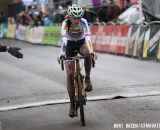 Nikki Harris (Young Telenet-Fidea) finished in third place. © Bart Hazen / Cyclocross Magazine