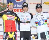 The Podium: Niels Albert, Klaas Vantornout, Sven Nys © Bart Hazen