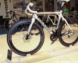 Disc brakes will be standard on many of Colnago's new bikes for 2013, including this Ultegra Di2-equipped Prestige. ©Thomas van Bracht