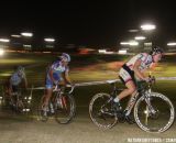 Gabby Durrin leads at Cross Vegas 2013. © Nathan Hofferber / Cyclocross Magazine