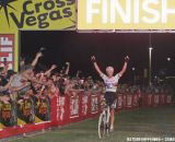 Nys takes the win at Cross Vegas 2013. © Nathan Hofferber / Cyclocross Magazine