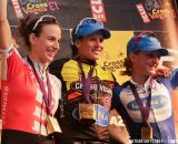 The women's podium: Davison, Nash and Pendrell (L to R) at Cross Vegas 2013. © Nathan Hofferber / Cyclocross Magazine