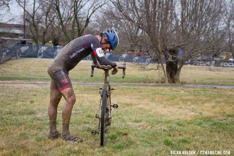Shawn Lortie (Rally Sport Cycling Team) after finishing ninth.   ©Brian Nelson