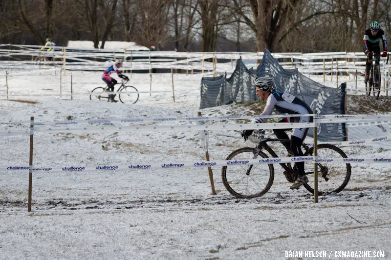 Jennifer Gaertner (Motofish Racing) closed out a tough season with a 6th place finish.  ©Brian Nelson