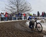 Antonneau flying the Marion colors on Saturday to win the D1 title.  © Cyclocross Magazine