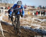Danny Summerhill was picking all the right lines at the 2013 Cyclocross National Championships.© Meg McMahon