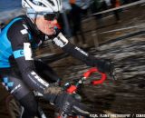 Compton was noticeably faster in the slick mud. Elite Women. 2013 National Championships. © Focal Flame Photography