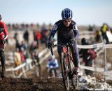 Arley Kemmerer (Charm City) started unlucky 13 but finished 10th. Elite Women, 2013 Cyclocross National Championships. © Meg McMahon