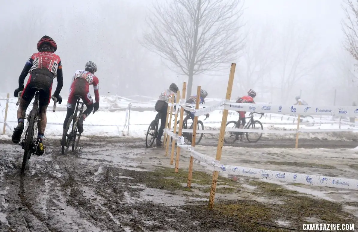 Junior Men 15-16 Men, 2013 Cyclocross National Championships. © Cyclocross Magazine