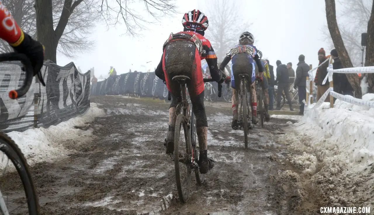 Junior Men 15-16 Men, 2013 Cyclocross National Championships. © Cyclocross Magazine