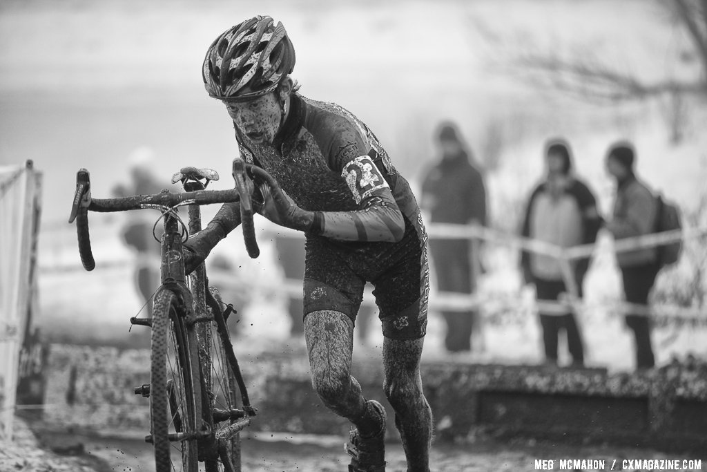 Spencer Petrov focused on his silver medal-winning ride. © Meg McMahon