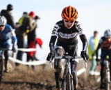 Josey Weik racing to a sixth place. Junior Men 17-18, 2013 Cyclocross National Championship. © Meg McMahon