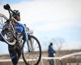 Curtis White raced to second place, after an impressive second in Europe. Junior Men 17-18, 2013 Cyclocross National Championship. © Meg McMahon