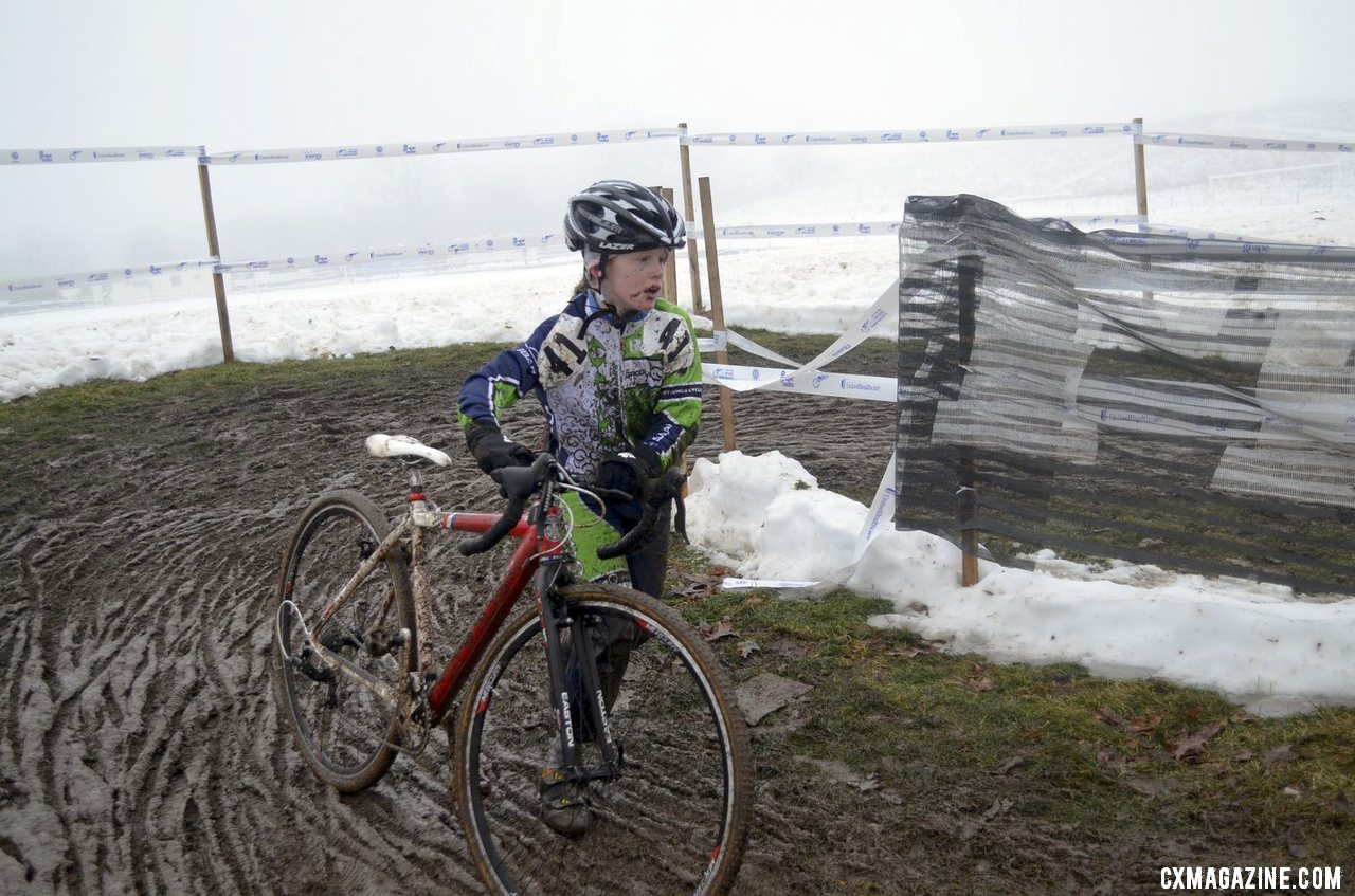 Junior Women 10-12, 2013 Cyclocross National Championship. © Cyclocross Magazine