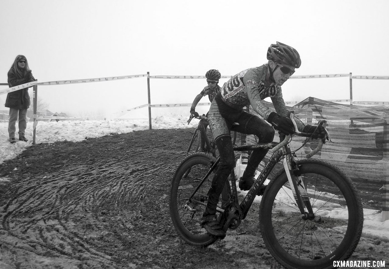 Some juniors have equipment and speed we are jealous of. Junior Men 10-12, 2013 Cyclocross National Championship. © Cyclocross Magazine