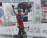 Emma White repeats, and passed all but three 17-18 racers. © Cyclocross Magazine