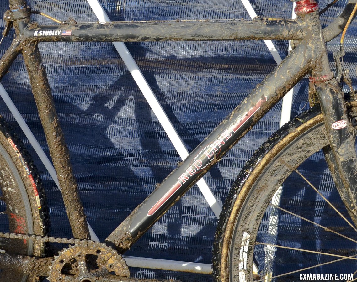 Kari Studley\'s Redline Conquest Pro SS Singlespeed. © Cyclocross Magazine