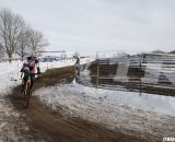 Gibson out to an early lead. 2013 Cyclocross National Championships. © Cyclocross Magazine