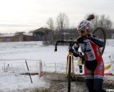 Gibson (NoTubes) running the barriers. 2013 Cyclocross National Championships. © Cyclocross Magazine