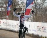 Townsend with a big lead for the 60-64 title. 2013 Cyclocross National Championships. ©Cyclocross Magazine