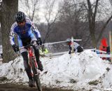 Kevin McConnell chasing. Masters 30-34. 2013 Cyclocross National Championships. © Cyclocross Magazine