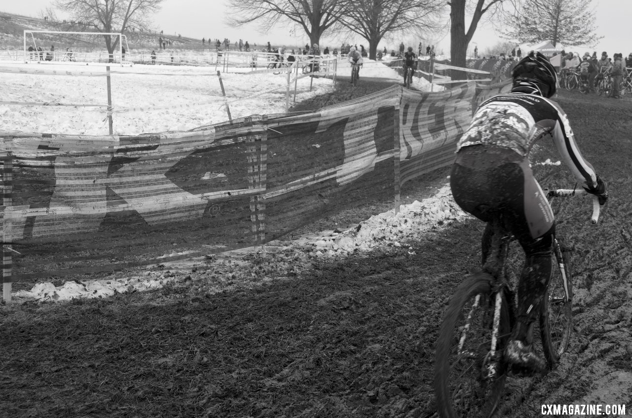 Chandler Delinks of DVD fame would finish 14th. © Cyclocross Magazine