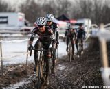 Defending champ Brandon Dwight finished fifth. Masters Men 40-44, 2013 Cyclocross Nationals.  © Meg McMahon