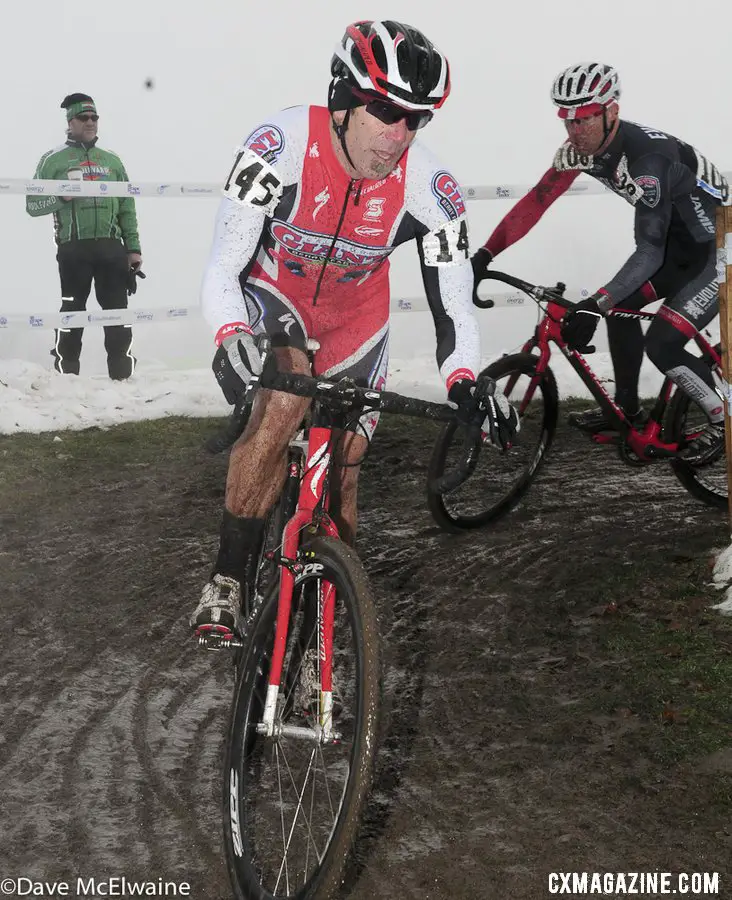 Masters 45-49, 2013 Cyclocross Nationals. © Dave McElwaine