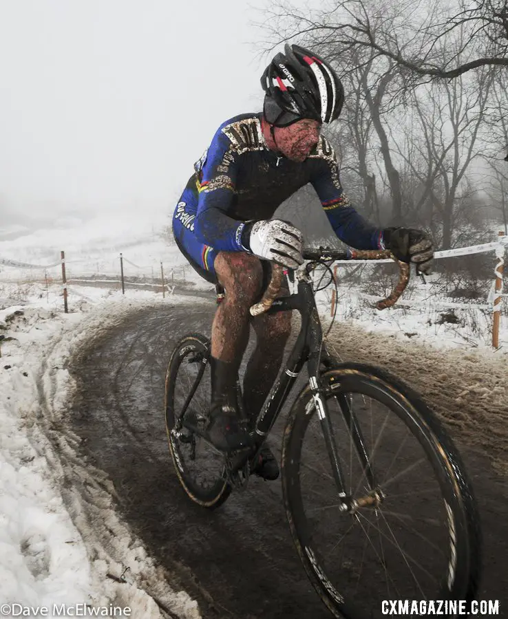 Masters 45-49, 2013 Cyclocross Nationals. © Dave McElwaine