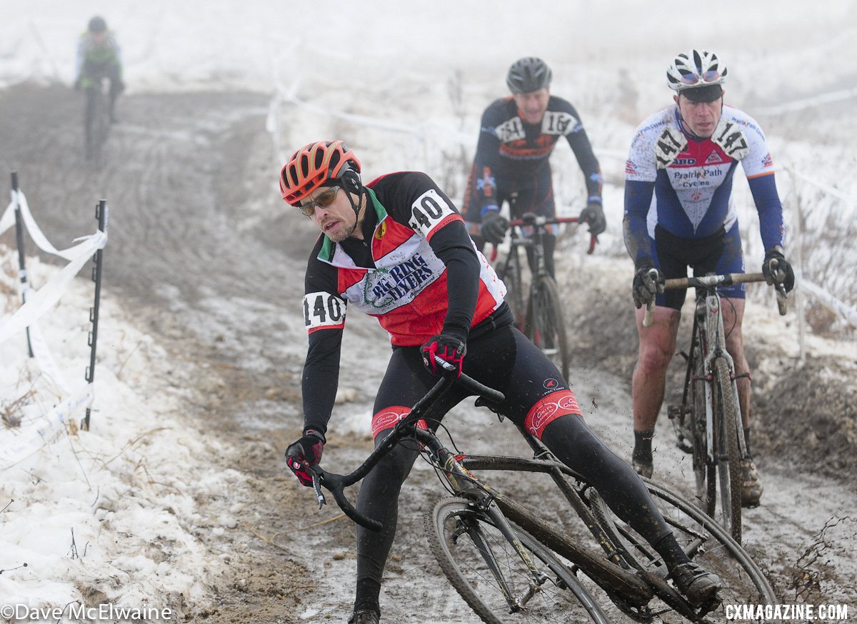 Masters 45-49, 2013 Cyclocross Nationals. © Dave McElwaine