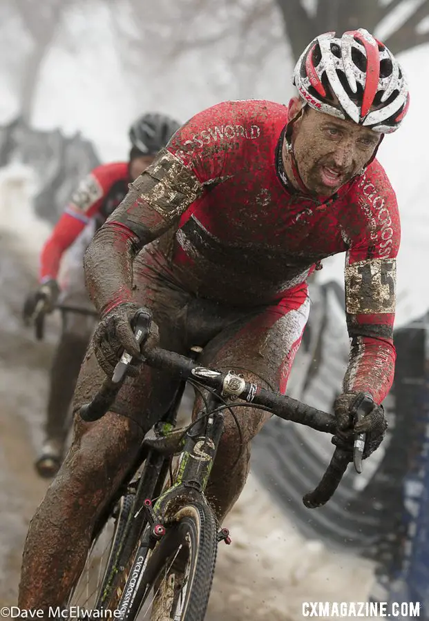 Masters 45-49, 2013 Cyclocross Nationals. © Dave McElwaine