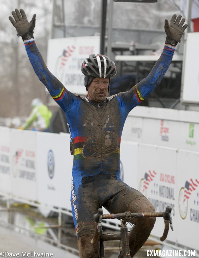Masters 45-49, 2013 Cyclocross Nationals. © Dave McElwaine