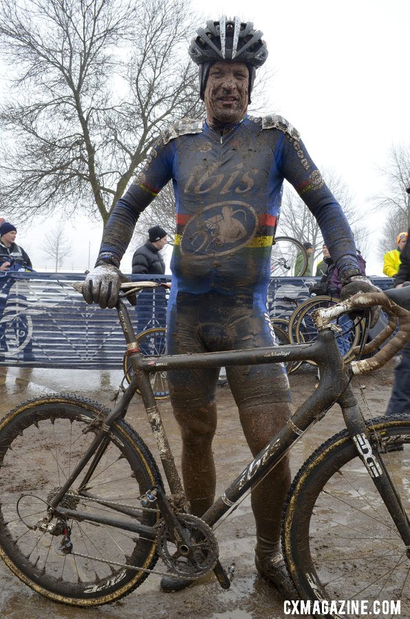 Don Myrah, with another title to add to the Elite and Masters Nationals pile. © Cyclocross Magazine