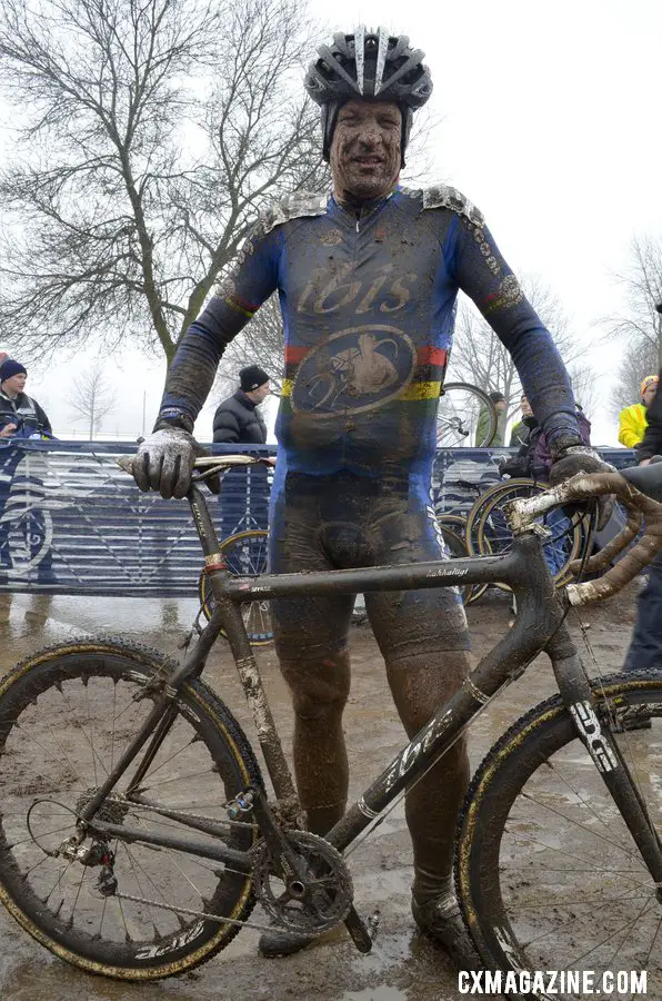 Don Myrah, with another title to add to the Elite and Masters Nationals pile. © Cyclocross Magazine