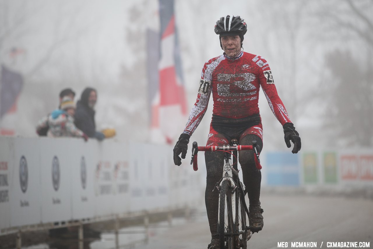 Studley takes her second title in three days. Masters Women 30-34, 2013 Cyclocross Nationals. © Meg McMahon