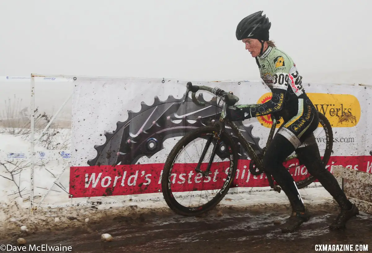 Masters Women 35-39, 2013 Cyclocross Nationals. © Dave McElwaine