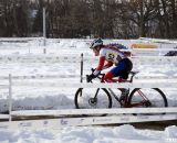 Behr giving chase. 2013 Cyclocross National Championships. ©Cyclocross Magazine