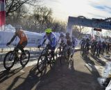 The start of the 2013 Singlespeed Cyclocross National Championships. © Cyclocross Magazine