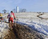 Brady Kappius had a mechanical for the second straight year (broken tensioner).© Cyclocross Magazine