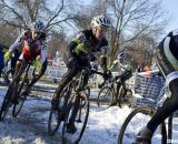 The main field spread out quickly. © Cyclocross Magazine