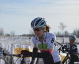 Madison local Mber Markey finished third in the Singlespeed Women's race. © Cyclocross Magazine