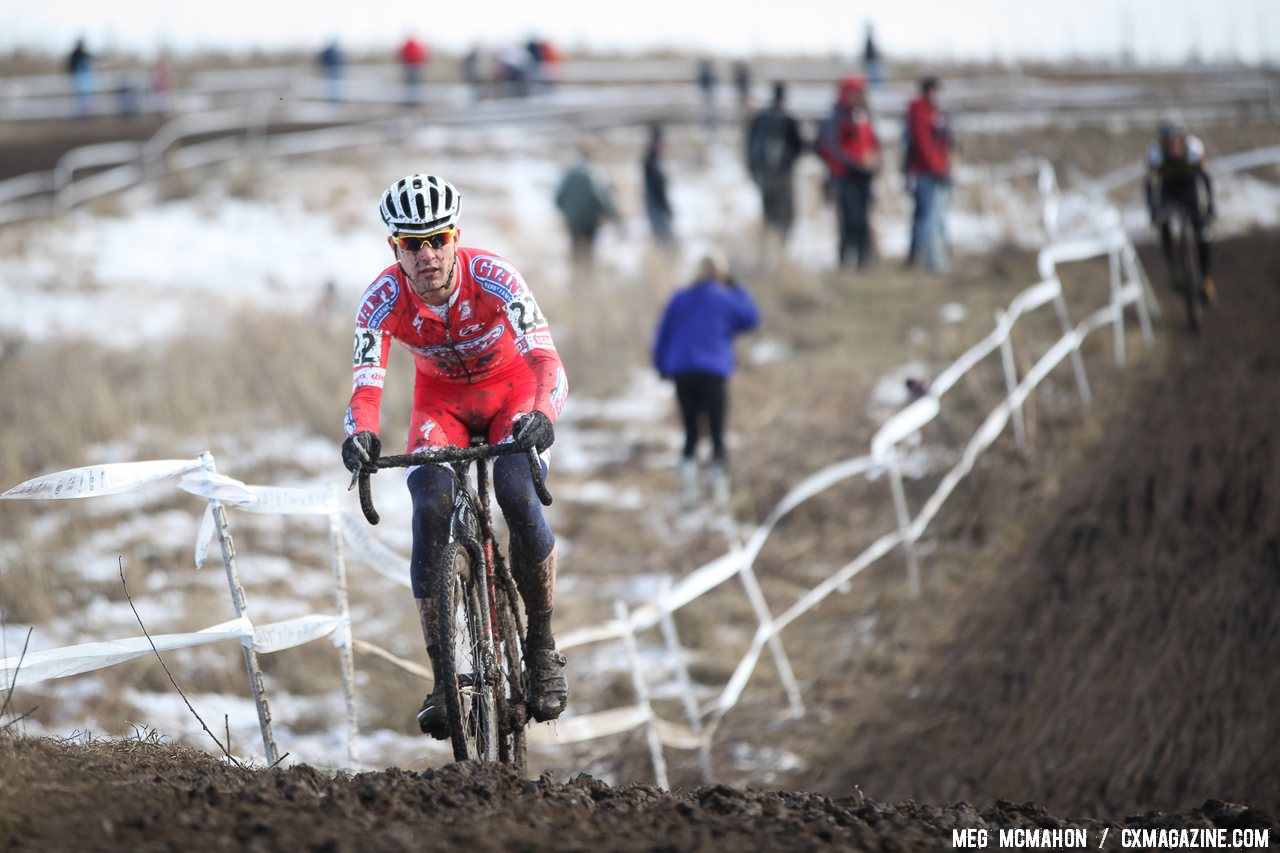 Eckmann with an early big lead. U23 Men, 2013 National Championships. © Meg McMahon