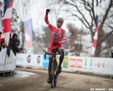 Eckmann with a commanding win in the U23 Men's race. 2013 National Championships. © Meg McMahon