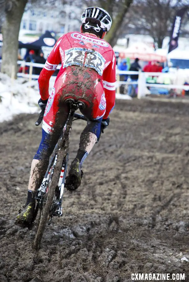 Eckmann in control. U23 Men, 2013 Cyclocross National Championships. © Cyclocross Magazine