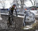 Trujillo in the mud. U23 Men, 2013 Cyclocross National Championships. © Cyclocross Magazine