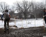 The mud got thick and peanut butter-like. U23 Men, 2013 Cyclocross National Championships. © Cyclocross Magazine