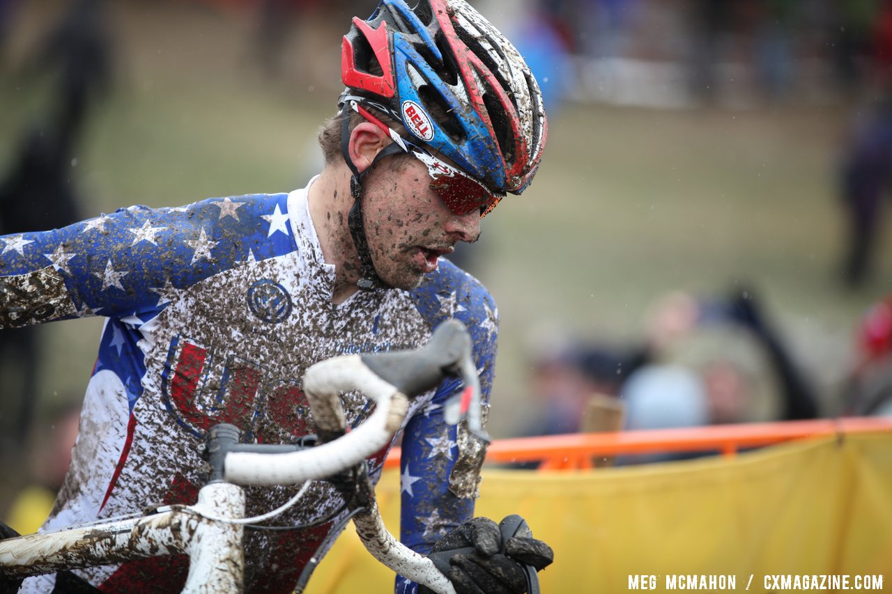 Danny Summerhill enjoying his last race before turning his full attention to the road season © Meg McMahon