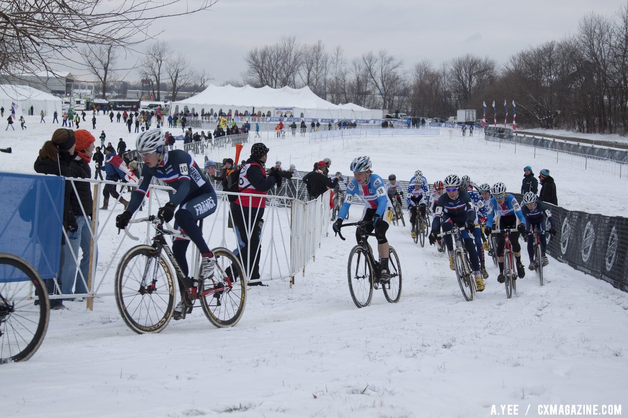 2013 Cyclocross World Championships, Junior Men. © Cyclocross Magazine