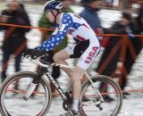 Owen gave chase after a mis-start and early crash. © Cyclocross Magazine